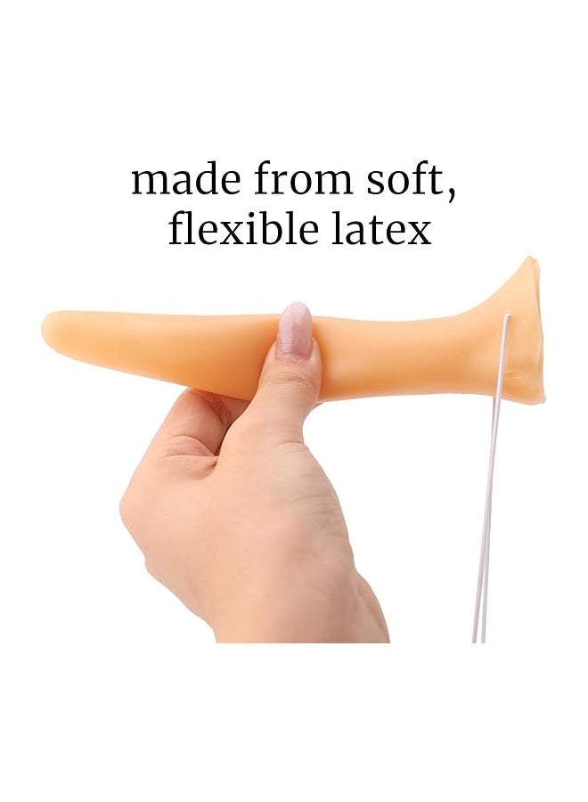 YJ Pinocchio Puppet Adventure Nose Costume Accessory, One Size, Funny Long Nose with Adhesive Strip, Comfortable Role-Playing for Kids and Adults - Image 2